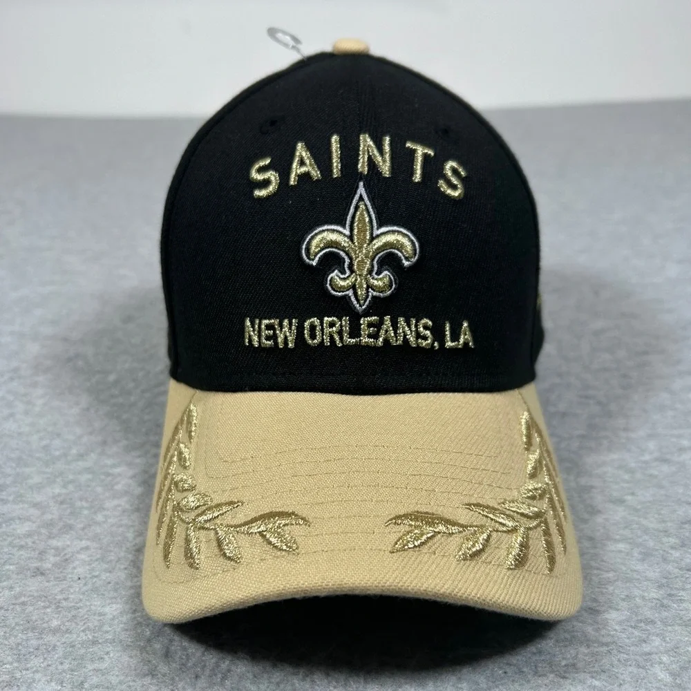 New Era New Orleans Saints Hat Size M/L 39THIRTY‎ NFL Draft 2025 Stretch Fit NEW
